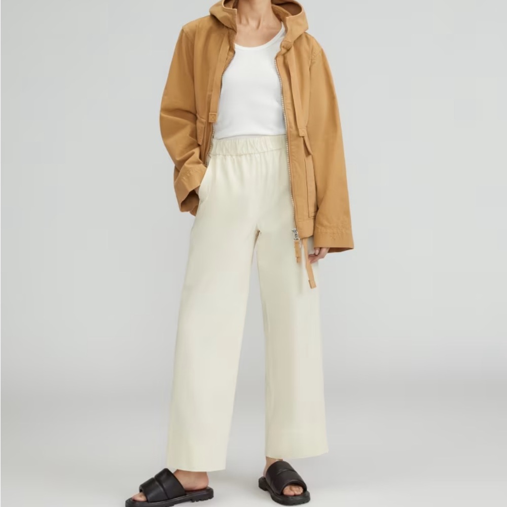 NEW Everlane The Easy pants  color canvas size Small